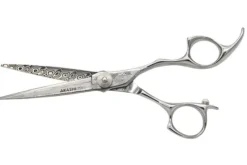 AKASHI Premium Cut PC-Y Haarschere Damast Offset