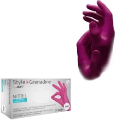 Ampri Med-Comfort Style Handschuhe Nitril puderfrei magenta