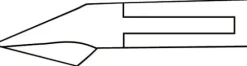 CLAUBERG Augenzange 5204.2