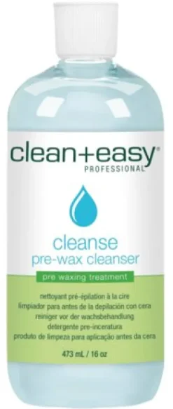 Clean+easy Cleanse pre wax
