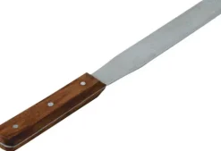 DOBI Metallspatel mit Holzgriff