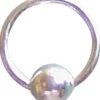 DOBI Piercing-Ring mit Kugel