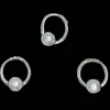 DOBI Piercing-Ring mit Kugel