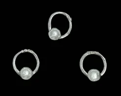 DOBI Piercing-Ring mit Kugel