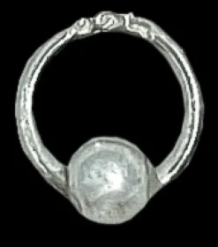 DOBI Piercing-Ring mit Kugel