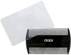DOBI Staubkamm mit Lupcard grob-fein