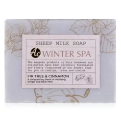 Handgefertigte Schafmilchseife WINTER SPA