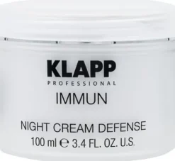 KLAPP IMMUN Night Cream Defense Kabinen Produkt