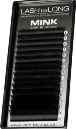 LASH beLONG Mink Lashes soft & glossy C-Curl