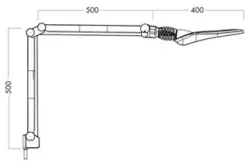 Lupenleuchte Circus LED