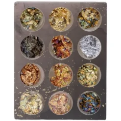 Magnetic Gold Foil Box