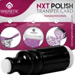 Magnetic Nail Art Stamper & Scraper