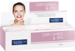 Premium Disposable & Spa Einweg offene Pantoffeln mit Gummibändern