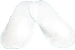 Premium Disposable & Spa Einweg Pantoffeln aus gewebtem Stoff geschlossen