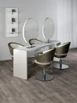 Salon Ambience Bedienungsplatz Brooklyn - Insel 4, rund