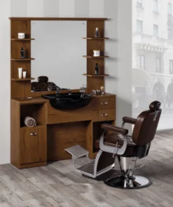Salon Ambience Herren Bedienungsplatz Triomphe Vintage