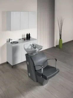 Salon Ambience Rückwaschanlage Compact, silber