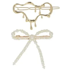 TRISA Fashion Clip & Barrette mit Perlen