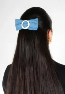 Trisa Fashion Denim Frenchclip und Scrunchie