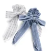 Trisa Fashion Denim Scrunchie mit Schleife