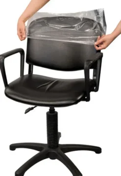 Universale Schutzhülle (Einwegüberzug) für Friseurstuhl